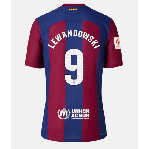 Barcelona Robert Lewandowski #9 Kotipaita 2023-24 Lyhythihainen